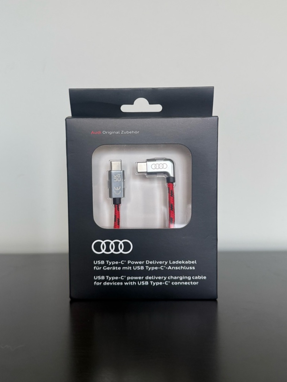 Audi | USB Type-C power delivery charging cable